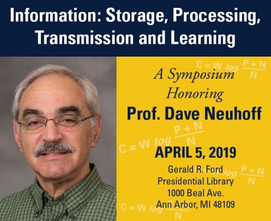A Symposium Honoring Professor Dave Neuhoff