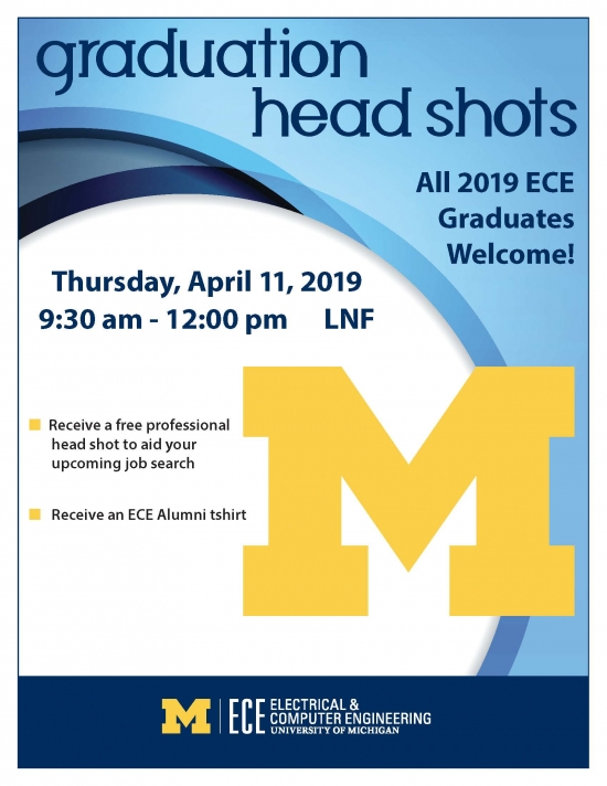 Graduation Head Shot Flyer