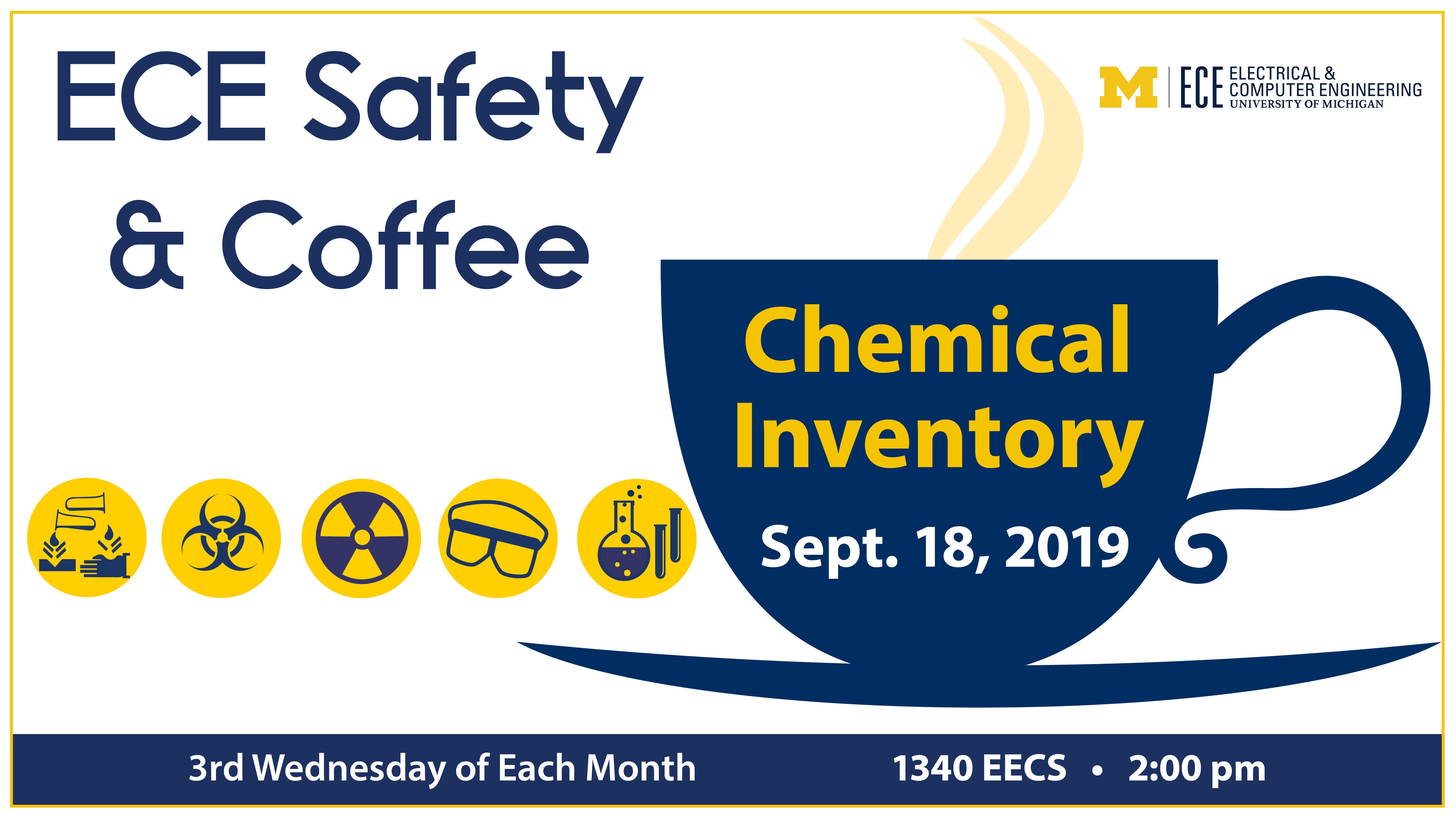 ECE Safety & Coffee (Chemical Inventory) Poster