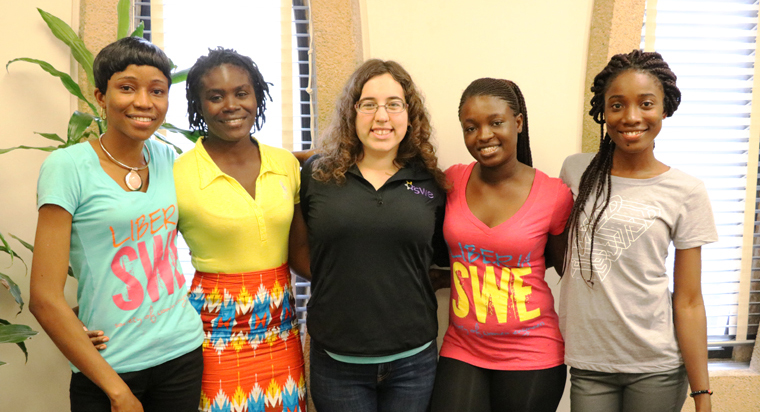 Inspiring a new generation of women engineers in Liberia