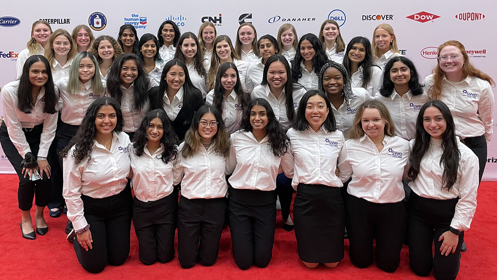 UM Society of Women Engineers honored with top awards at national