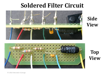 Soldered Filter Circuit 
