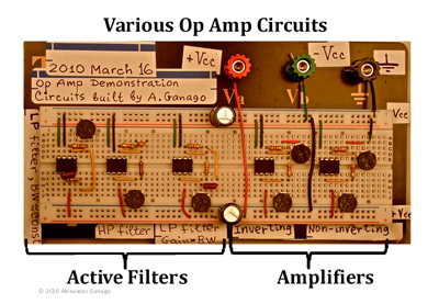 Various OP Amp Circuits