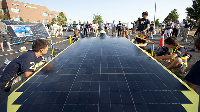 Solar Car and Team