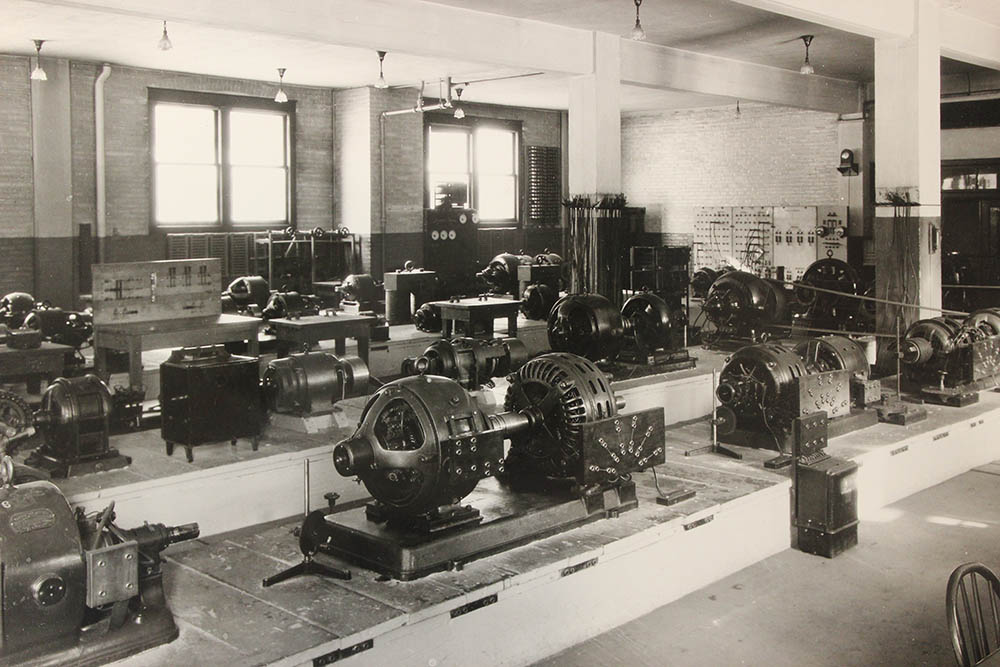 The Electrical Laboratory in 1920 