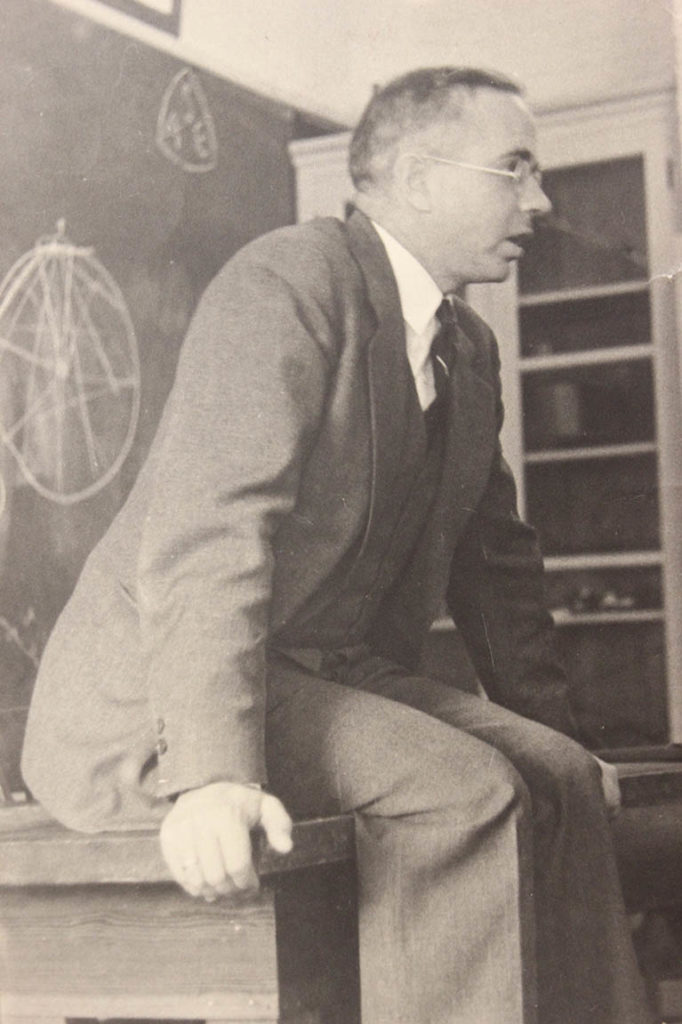 William Gould Dow teaching at Michigan 
