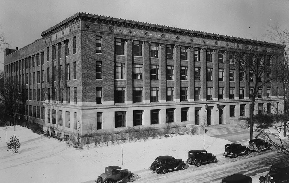 East Engineering Building in the 1920's