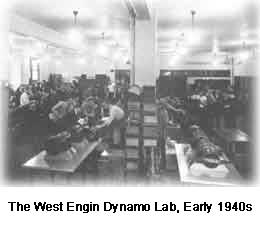 West Engin Dynamo lab, early 1940s