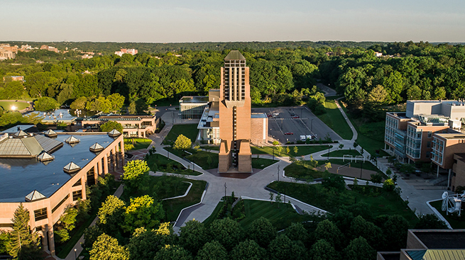 North Campus in summer