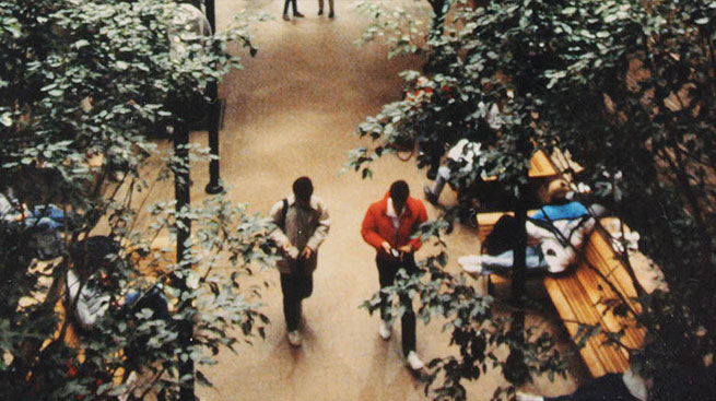Atrium in 1988